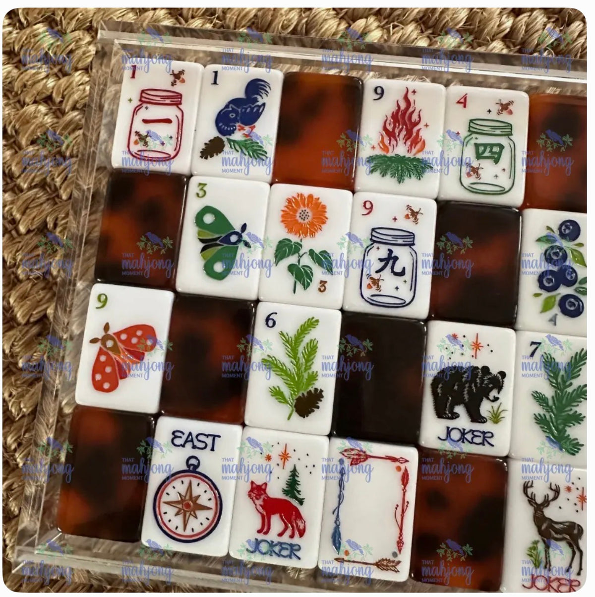 Tortoiseshell wildwood tiles 