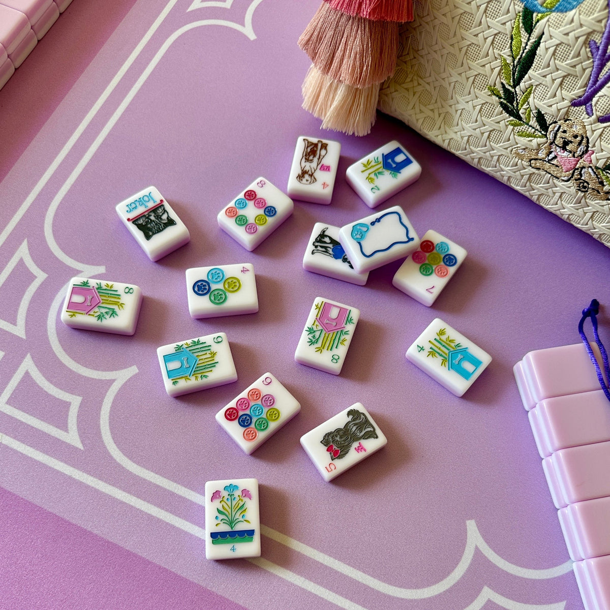 Best in show Tile set lilac