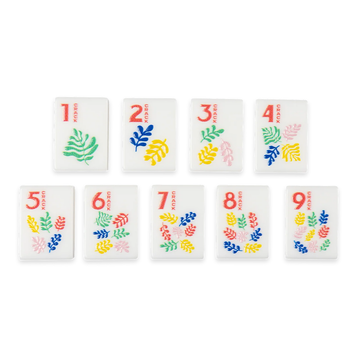 Amahj Line
Garden Stamped Travel Mahjong bundle with Mat