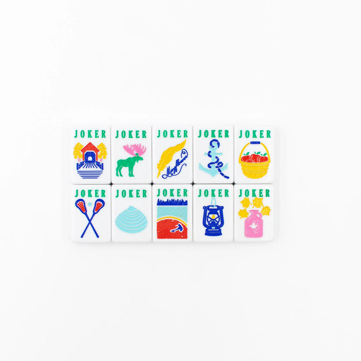 THE NEW ENGLAND SERIES | Mahjong with Nautical Flair