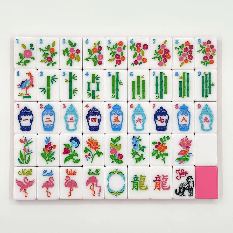 Paradise Mahjong Tiles