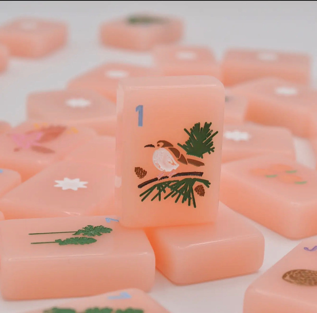 Peach & Pine Tiles