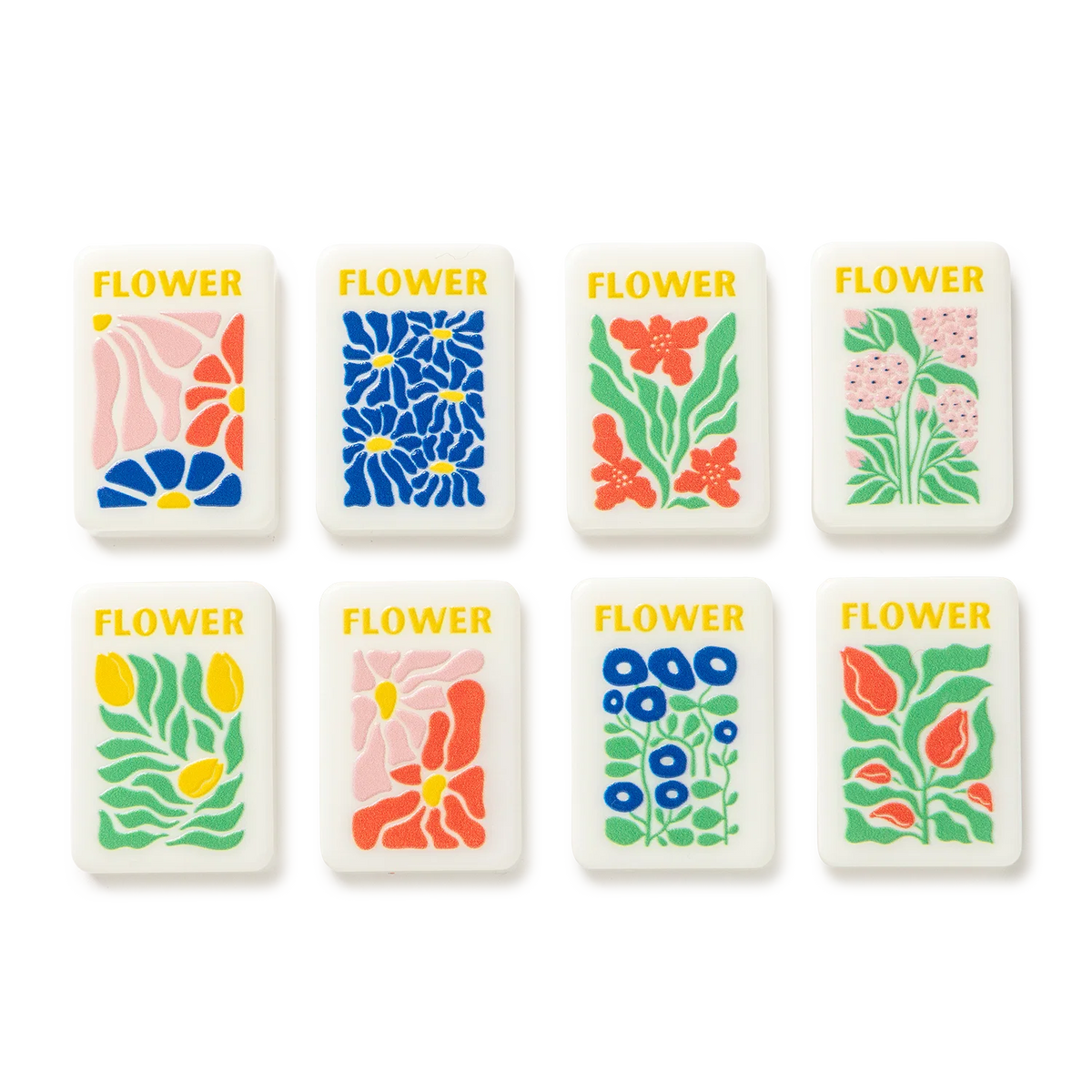 Amahj Line
Garden Stamped Mahjong Tile and Mat Bundle