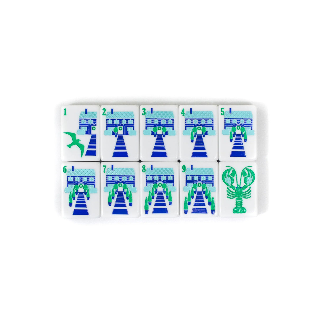 THE NEW ENGLAND SERIES | Mahjong with Nautical Flair