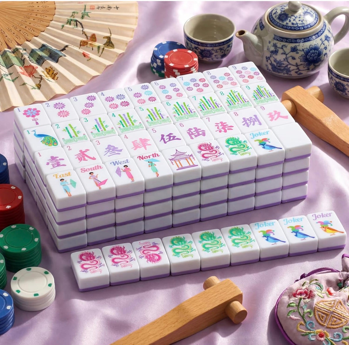 Motown EveryDay Mahjong Tiles