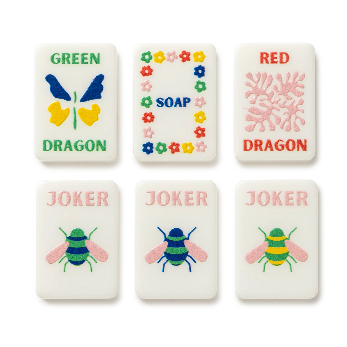 Amahj Line
Garden Stamped Mahjong Tile and Mat Bundle