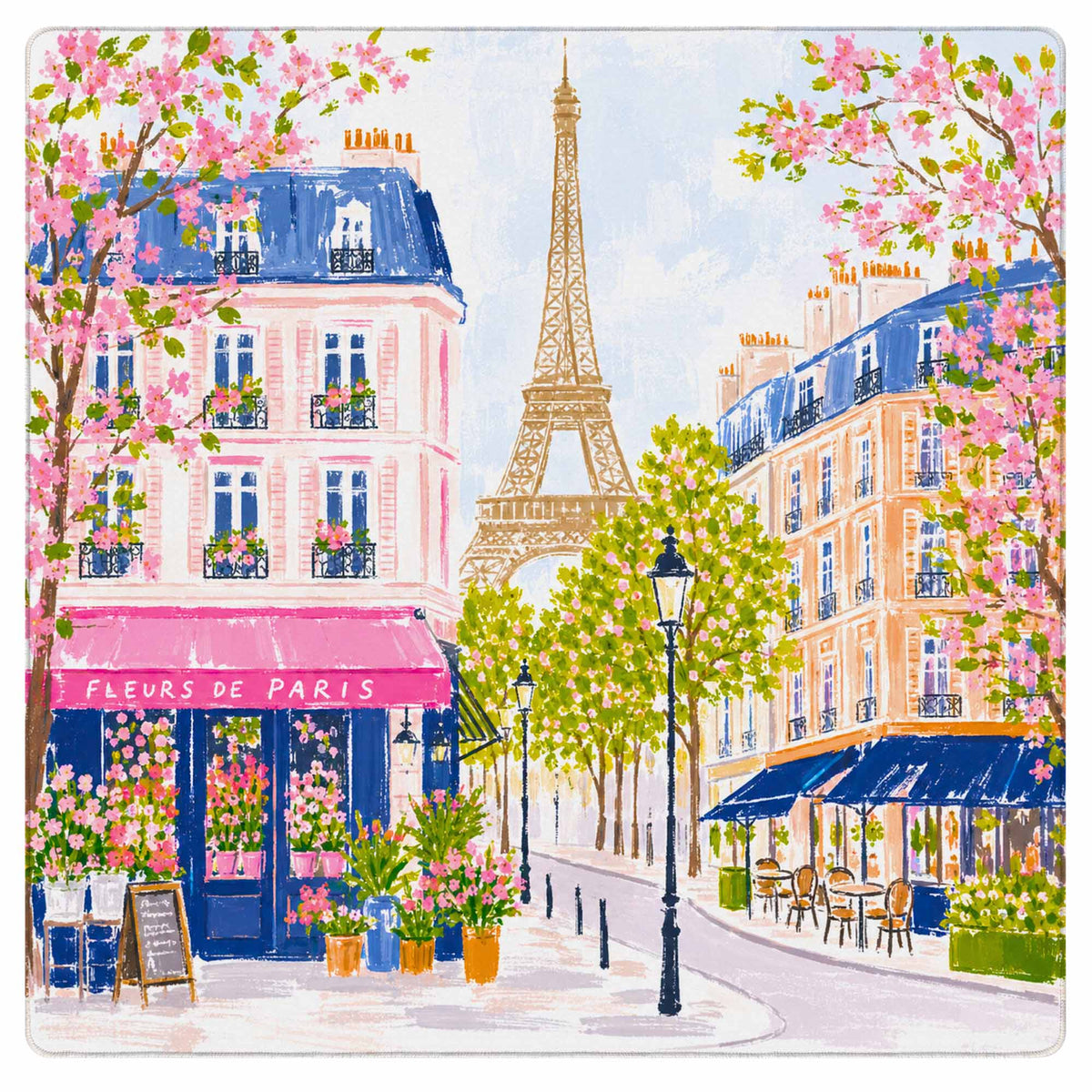 Fleurs de Paris Mat - Pink