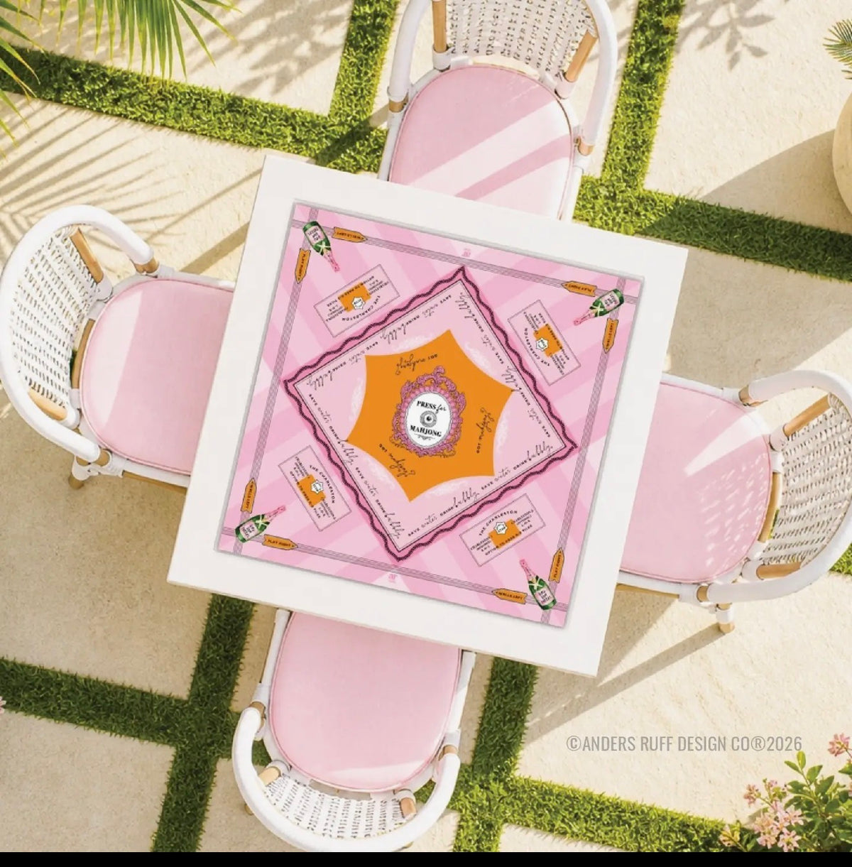 Press For Mahjong Mat