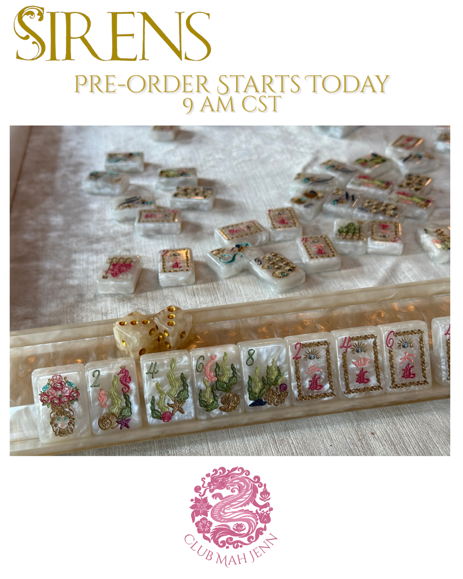 Pre Order Club Mahjenn Sirens Tile Set First Fulfillment