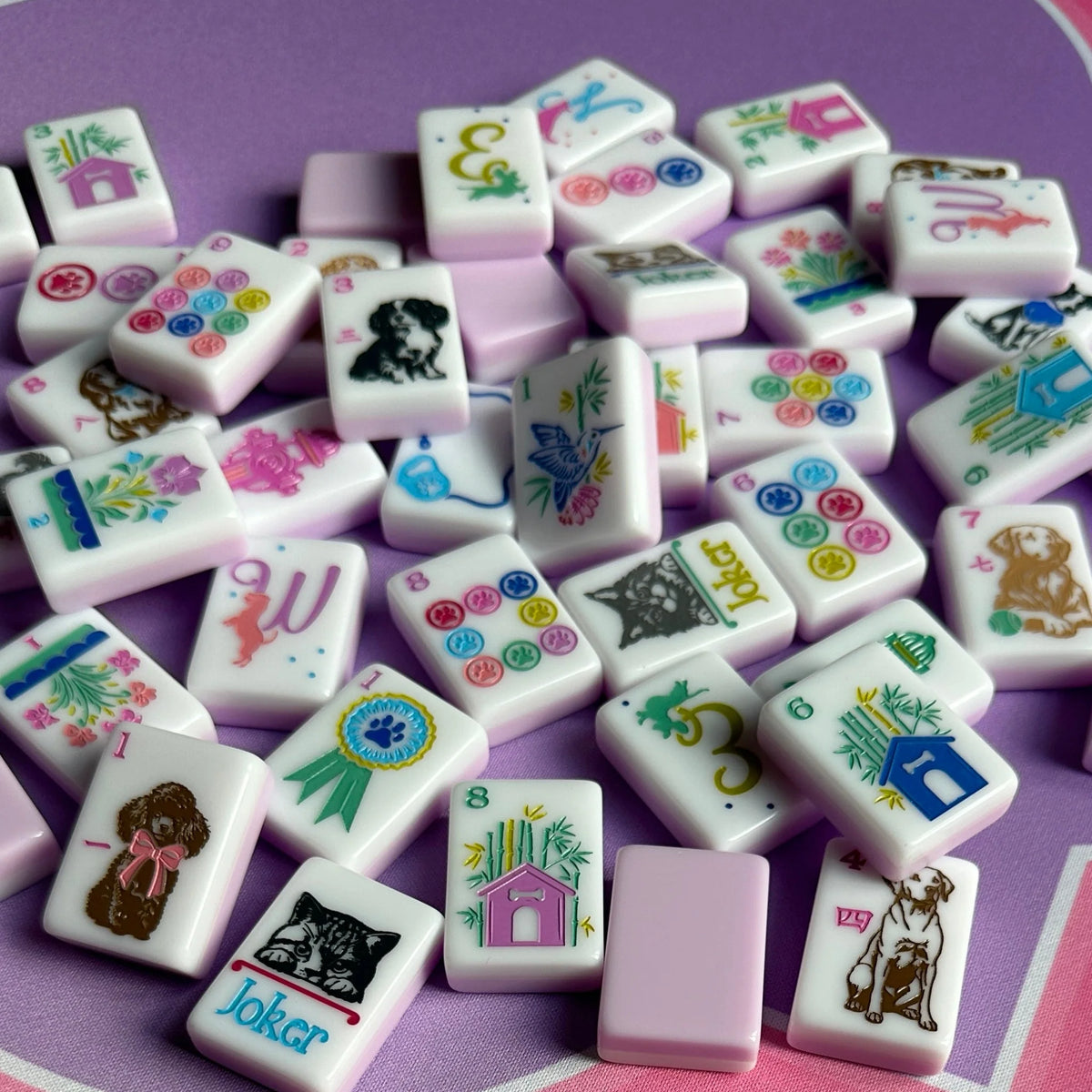 Best in show Tile set lilac