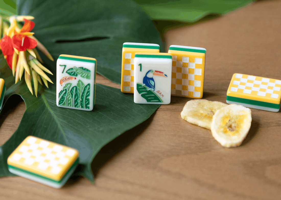 MISS OUT OF OFFICE: MAHJONG TILE SET