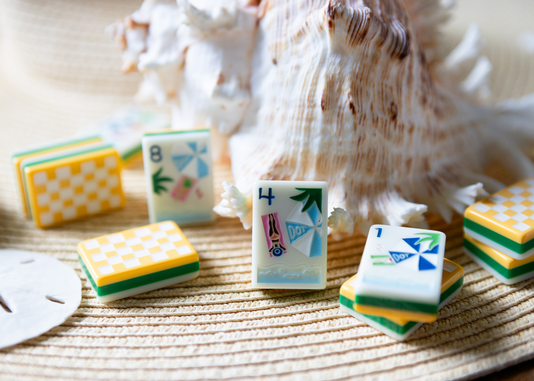 MISS OUT OF OFFICE: MAHJONG TILE SET
