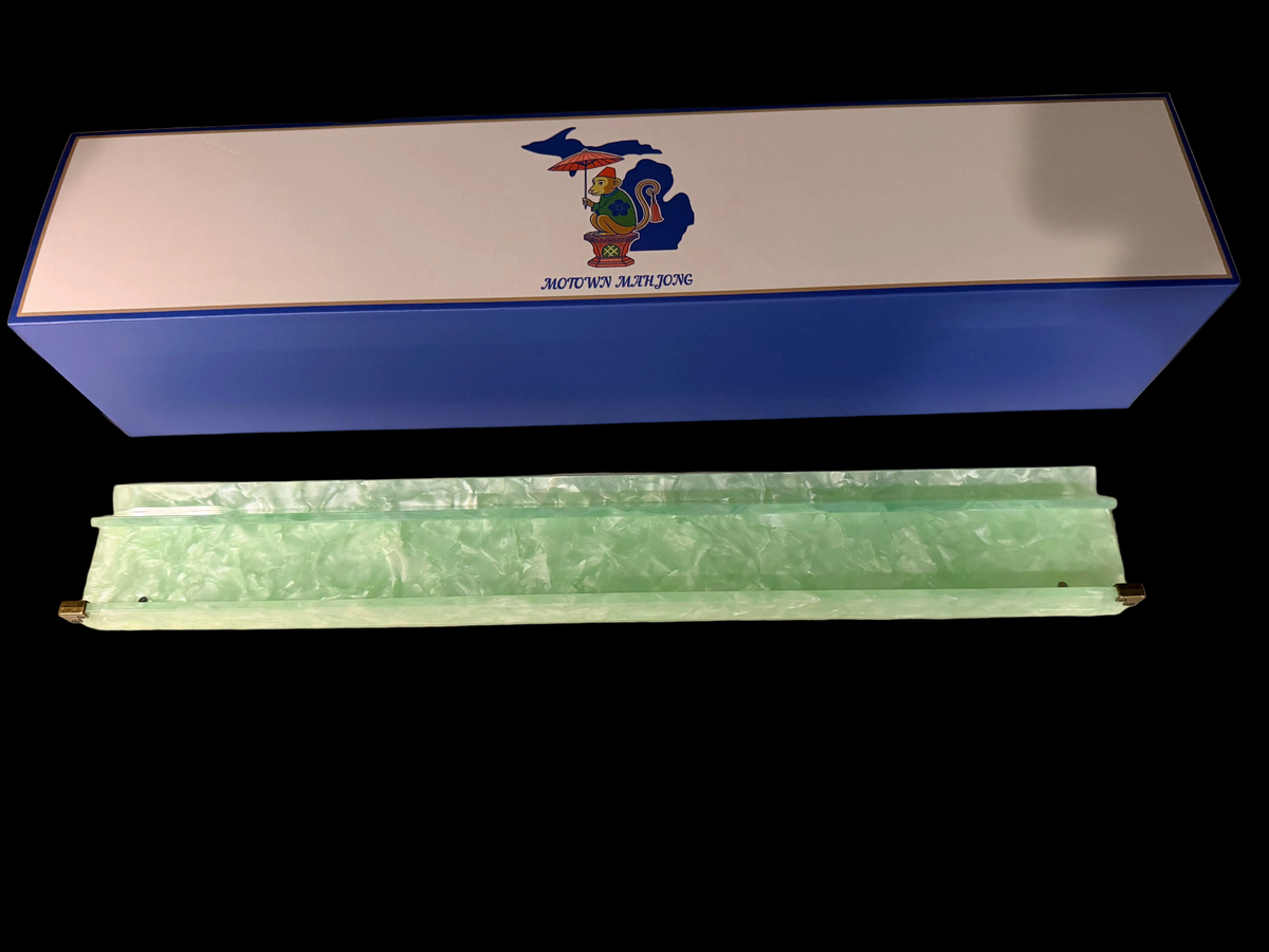 Motown Mahjong Heritage 20” Acrylic Racks Light Green
