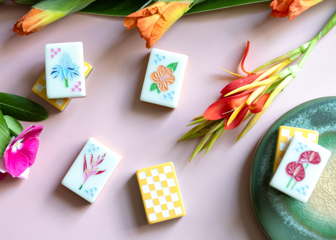 MISS OUT OF OFFICE: MAHJONG TILE SET