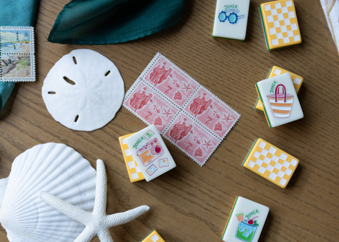 MISS OUT OF OFFICE: MAHJONG TILE SET