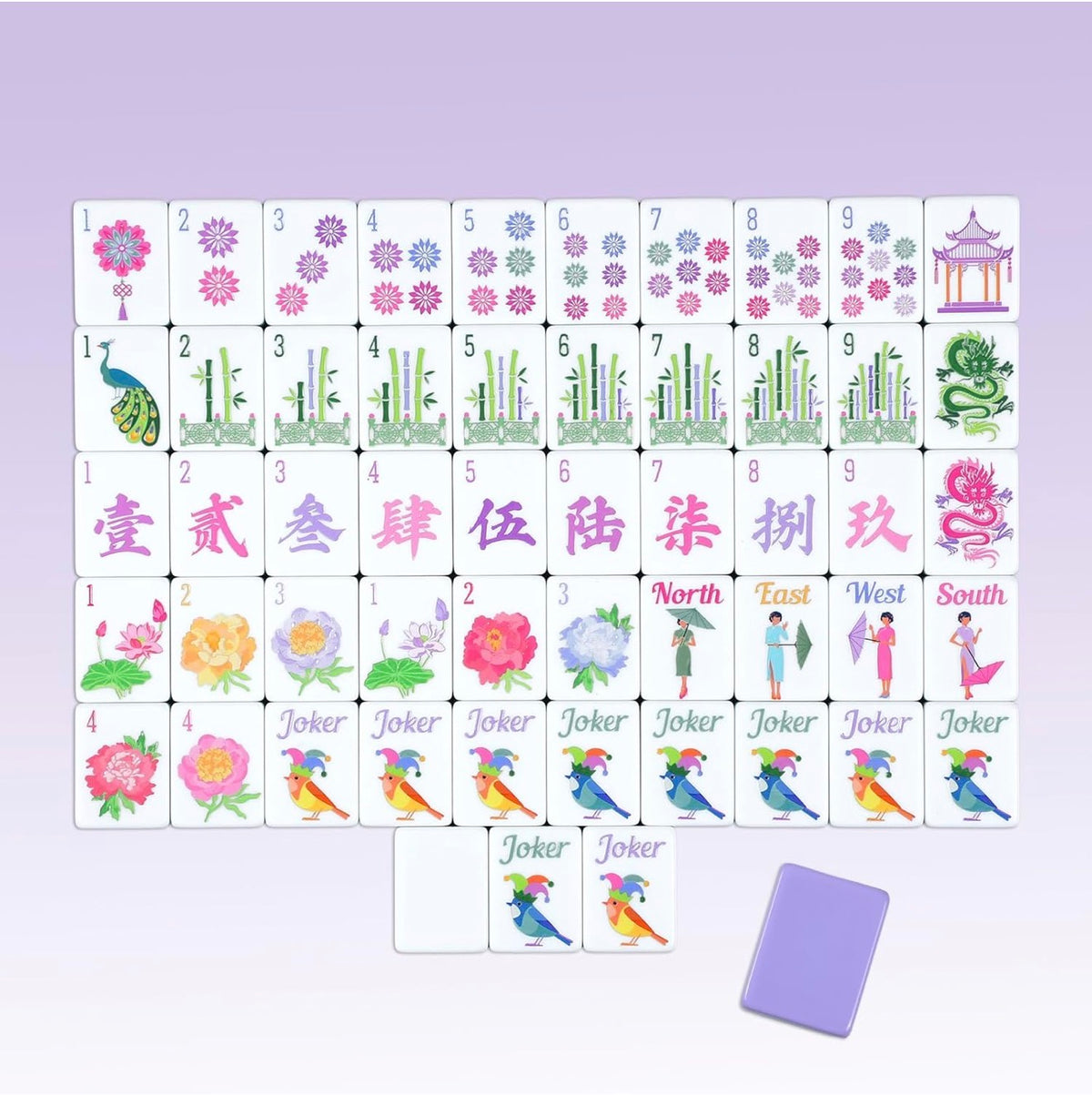Motown EveryDay Mahjong Tiles