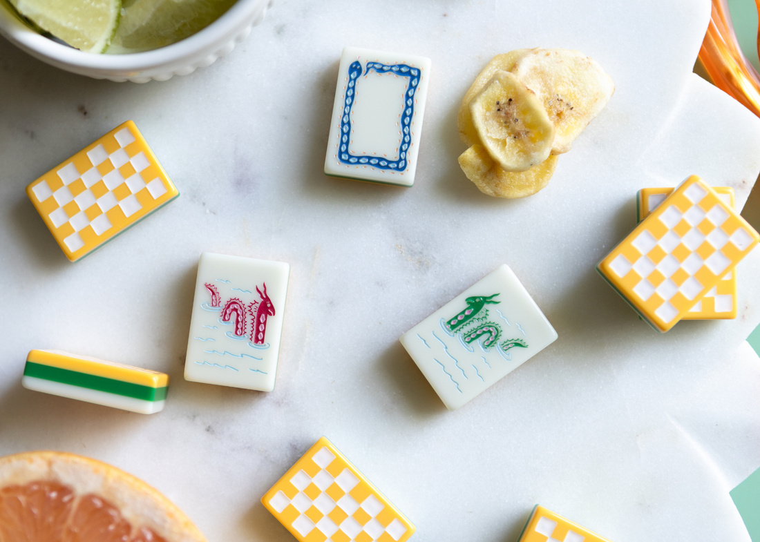 MISS OUT OF OFFICE: MAHJONG TILE SET