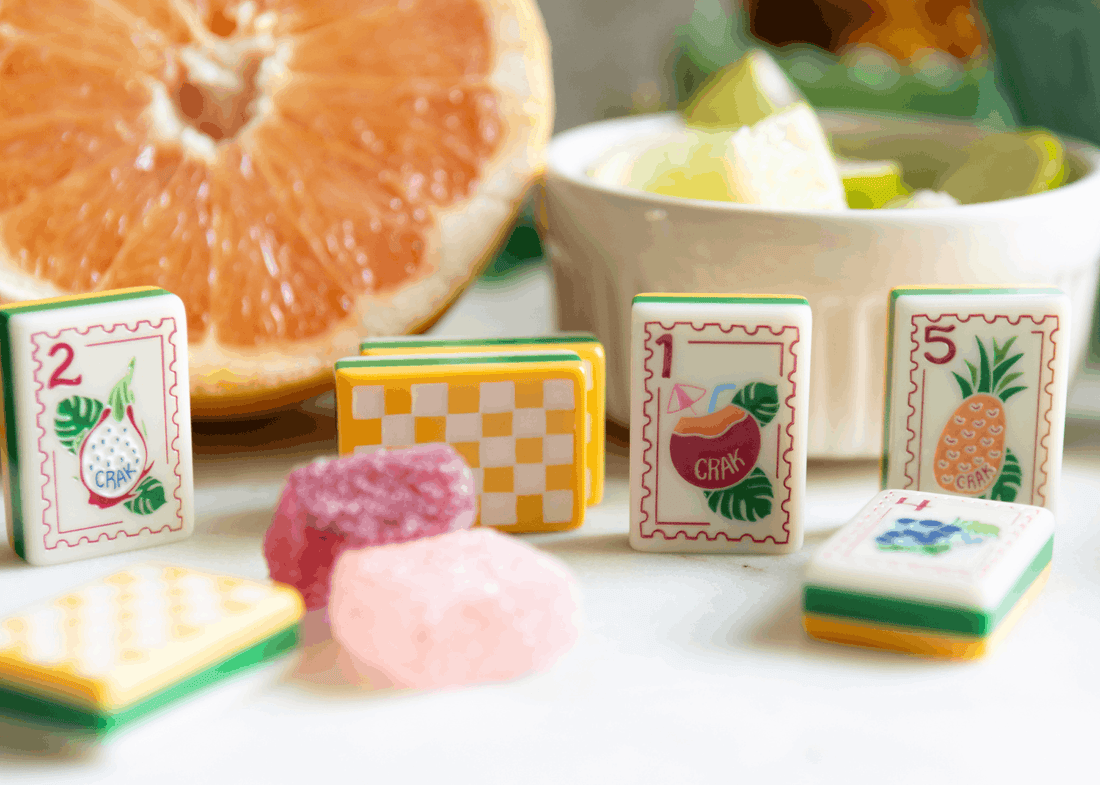 MISS OUT OF OFFICE: MAHJONG TILE SET