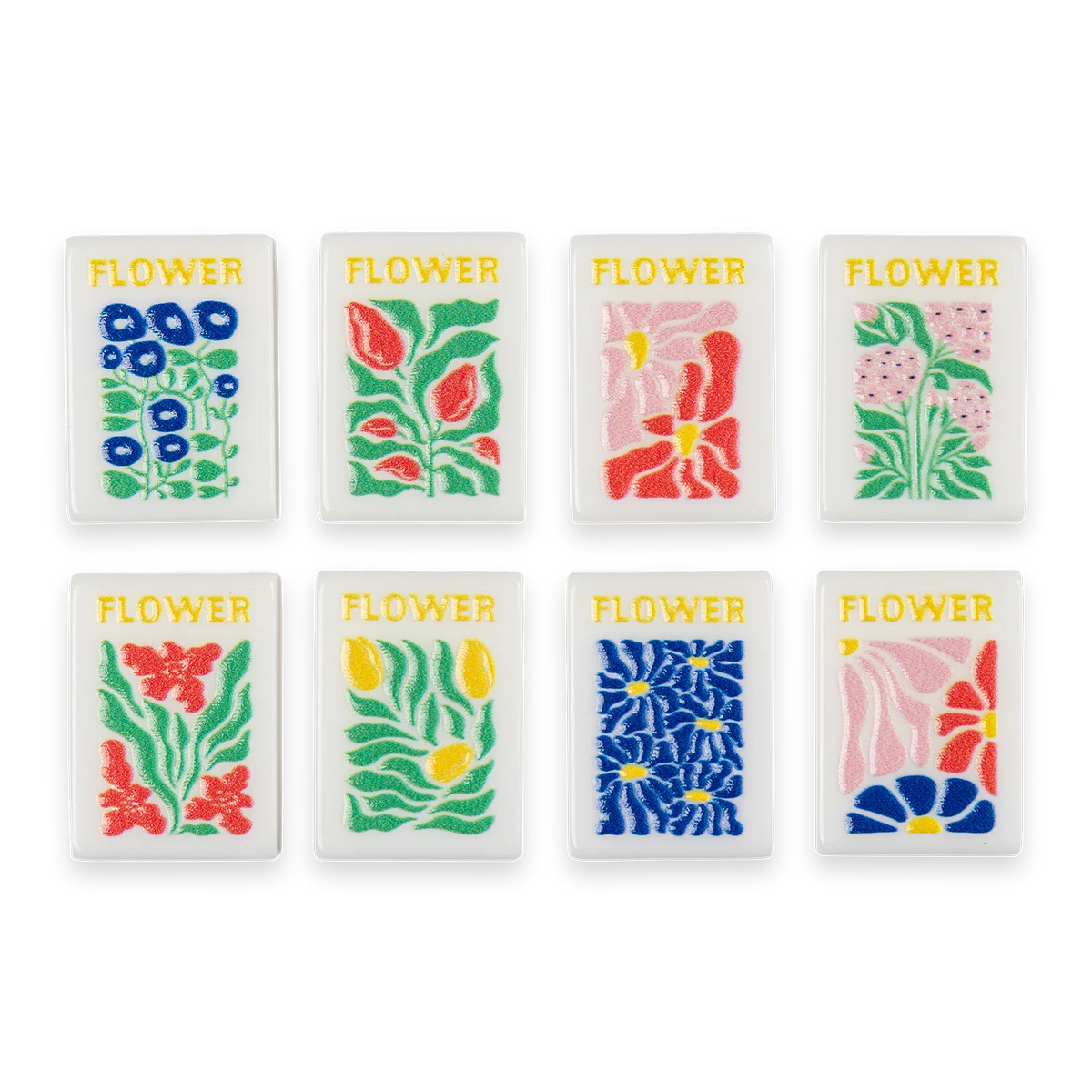 Amahj Line
Garden Stamped Travel Mahjong bundle with Mat