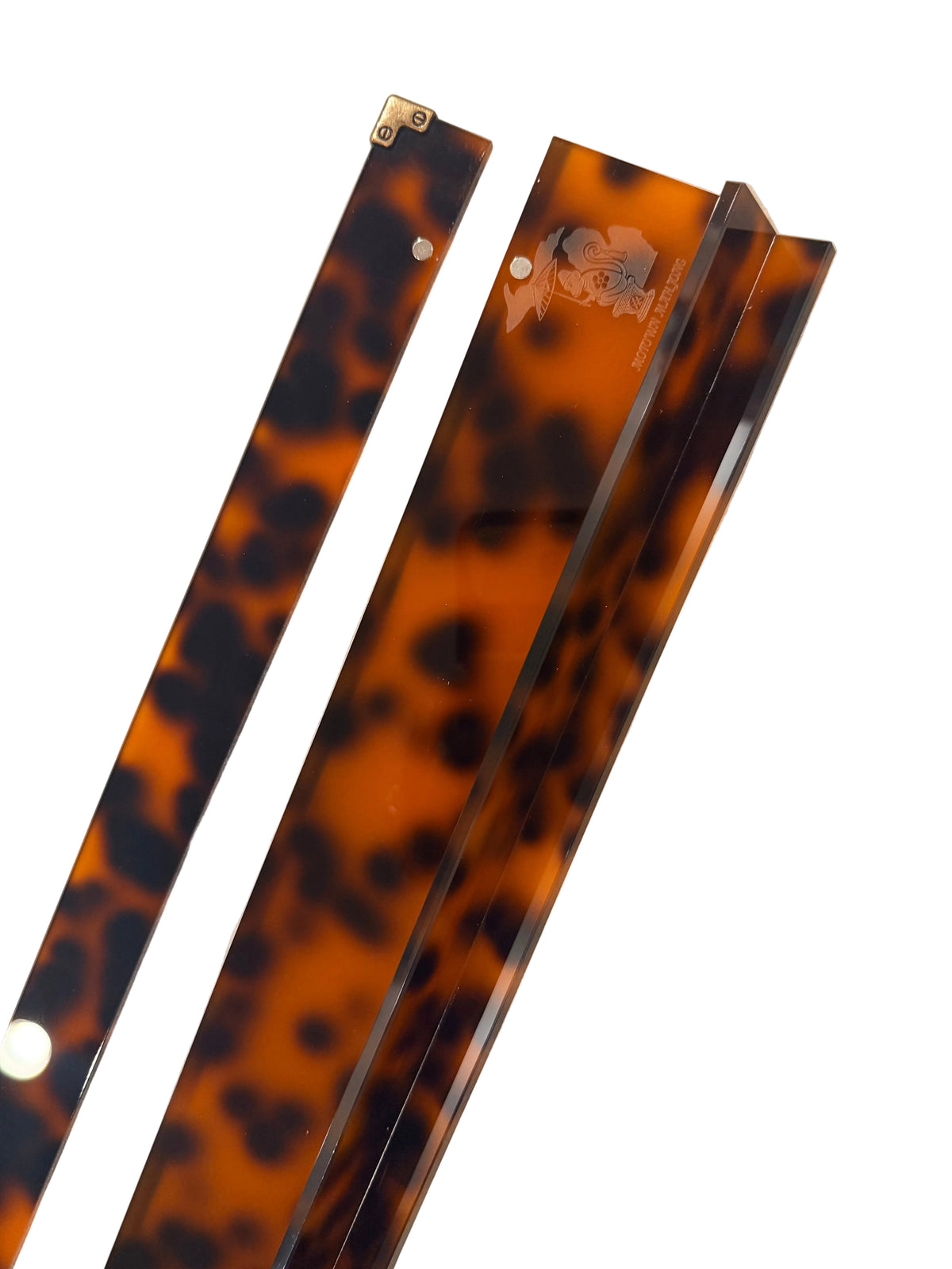 Motown Mahjong Heritage acrylic tortoise racks straight pushers