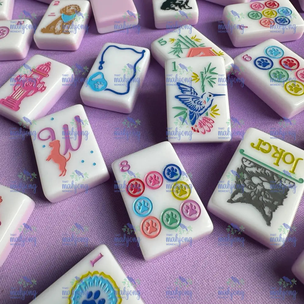 Best in show Tile set lilac
