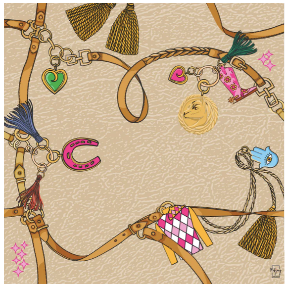 DOUBLE-SIDED MAT | Double the Fun/YEAR OF THE HORSE MAT