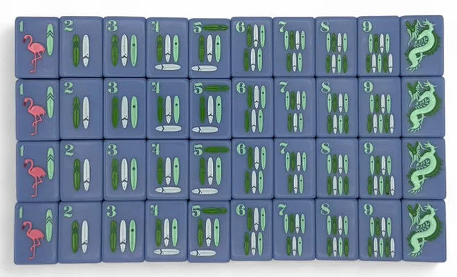 Bespoke X Gray Malin Beach Club Mahjong Tiles
